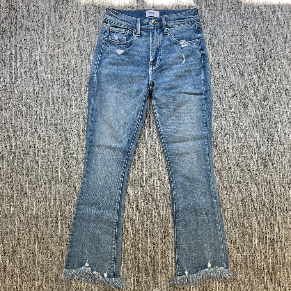Pistola Blue Flared Jeans